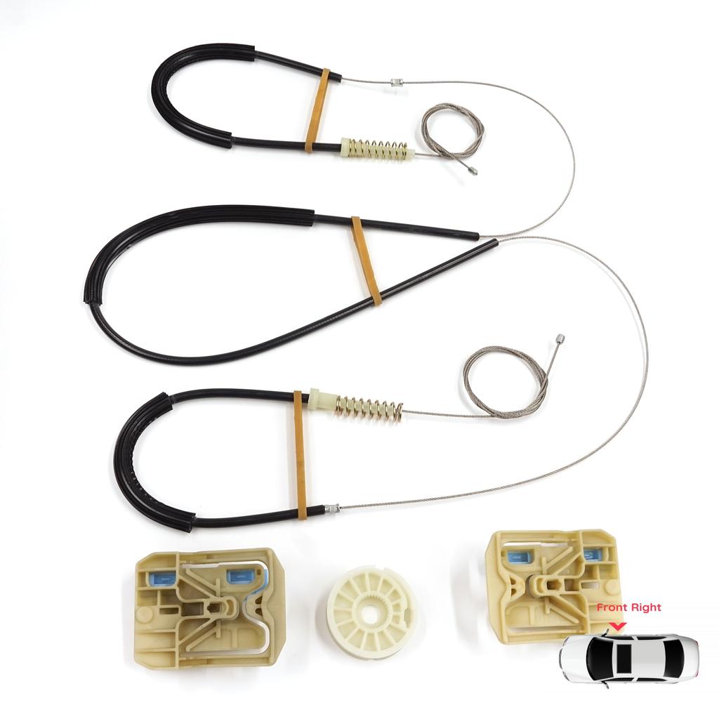 BWR5071 Electric Power Window Regulator Lifter Repair Kit Front Right Door for  Q5 SQ5 8R 8RB 2008-2018 5-Door 8R0837462
