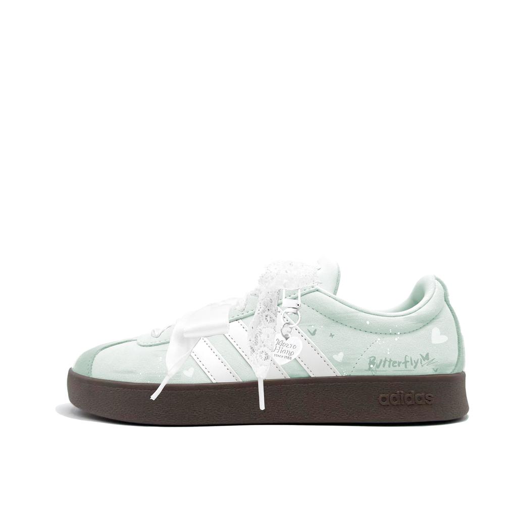 Adidas VL COURT 2.0 Qingzhi Xu, Zuozi Ye, Ambient, Girly, Good Looking, Dopamine Dressing, Fresh Synthetic Leather HQ1802(Team2342-)