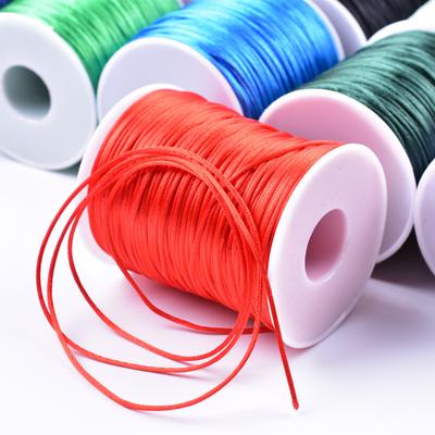Bracelet Braided Rope Red Thread Lanyard Hand-Woven No. 7 Transfer Bead Line Diy Jewelry Material Weaving Red Rope