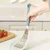 1PCS Multifunctional Silicone Striped Fish Steak Spatula Heat-resistant Non-stick Omelette Spatula Omelette Fish Spatula