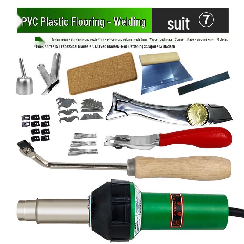 2000W High Power PVC & Plastic Welding Gun for Flooring, Film, and Sheet Applications
