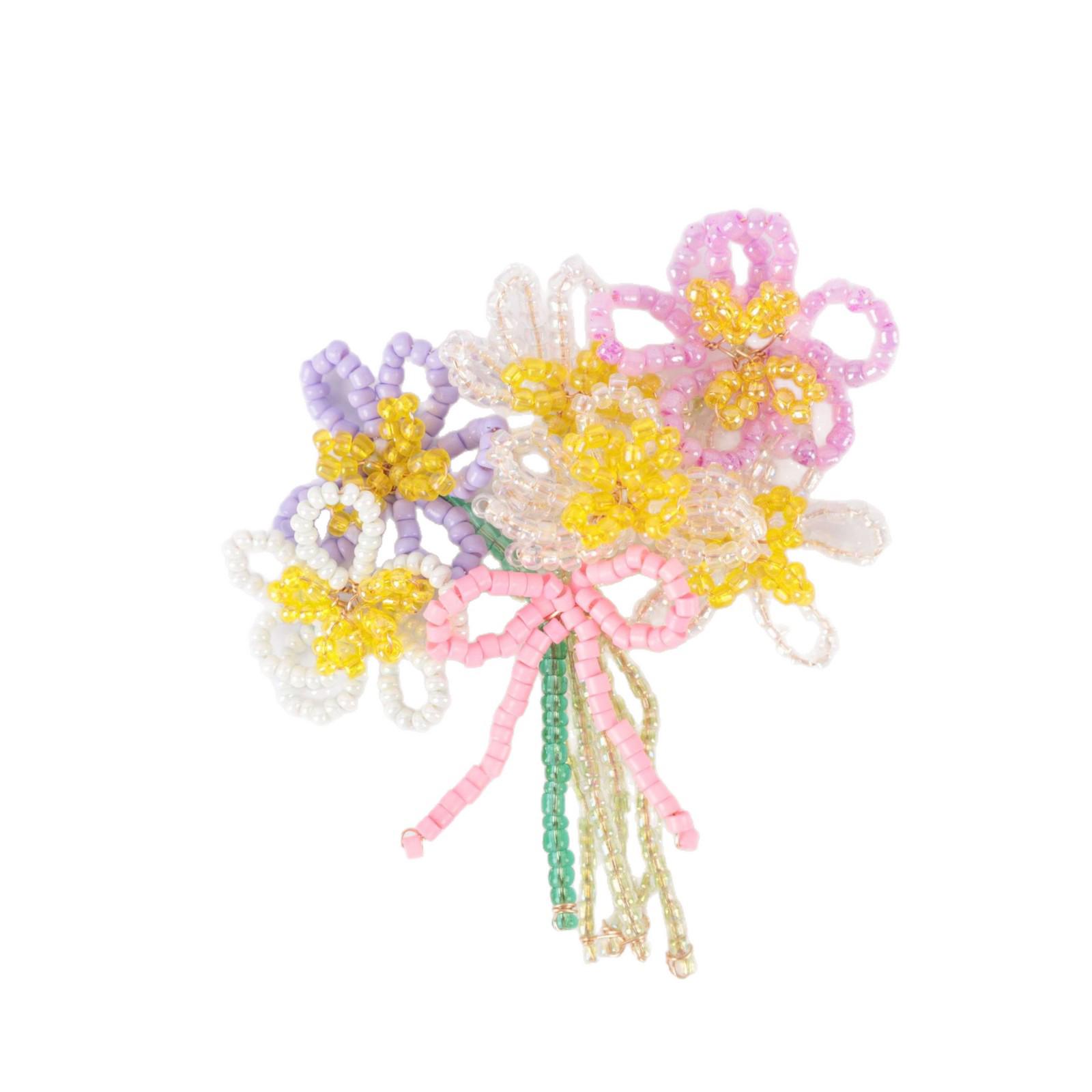 Dopamine Bowknot Wheat Ear Summer Flower Hair & Earring Materials