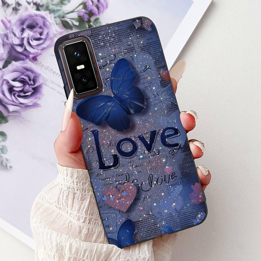 For Infinix GT 30 Pro 5G Case Cool Dragon Carp Love Heart Cartoon Shockproof Silicone Soft Cover For Infinix GT30Pro X6873 Funda
