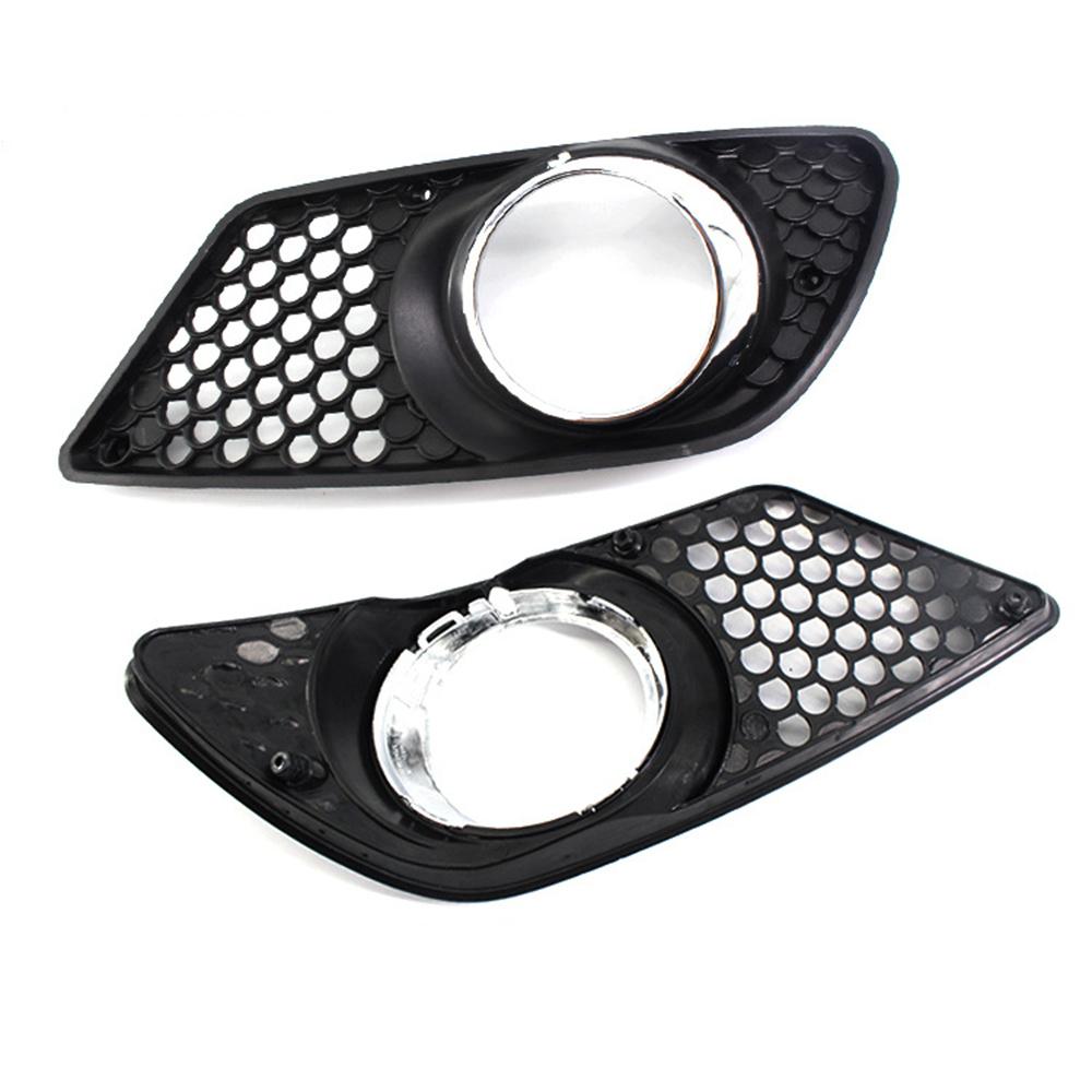 2Pcs Fog Light Grille Covers For Mercedes-Benz C300 C350 2008-2011 A2048850253