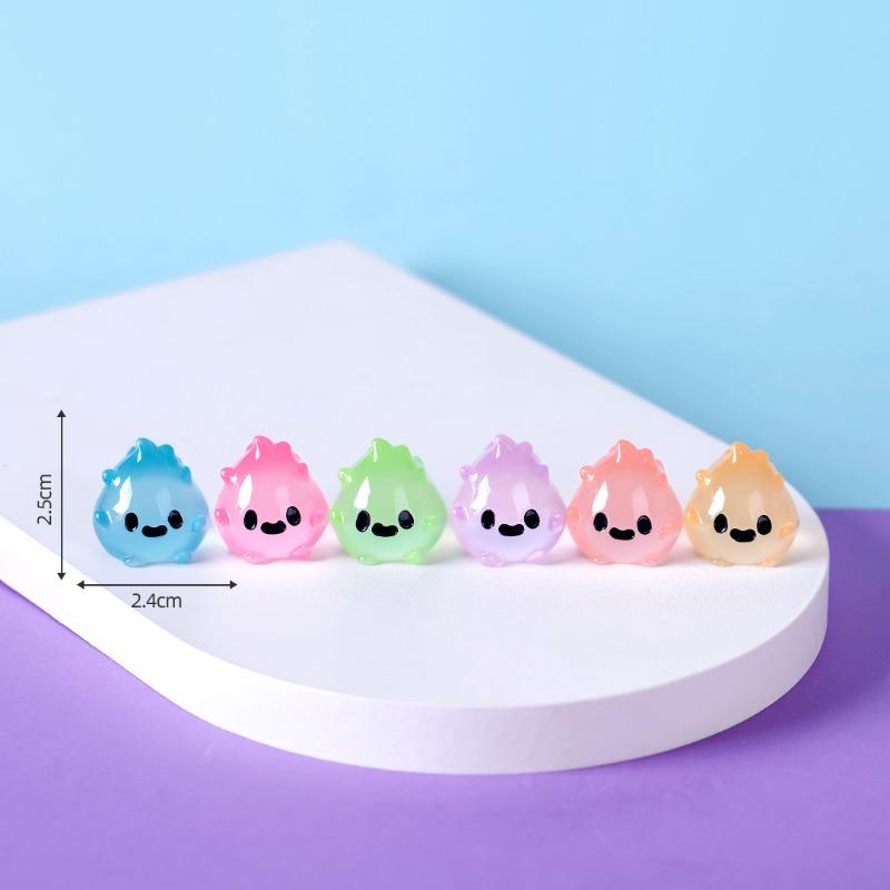 Micro-landscape Cute Glow-in-the-dark Halloween Ghost Pumpkin Decorative Accessories Car Desktop Small Ornaments