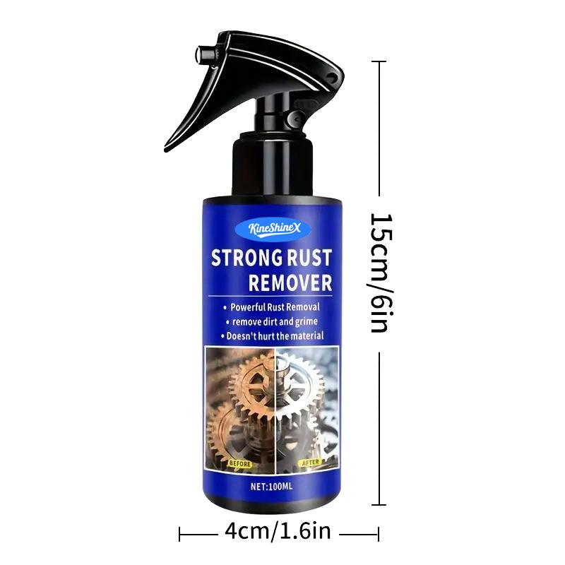 Car Rust Remover Clean Metal Iron Prowder Quickly Auto Exhaust Pipe Rust Derusting Spray Stain Removal Agent Car Wheel Hub Care