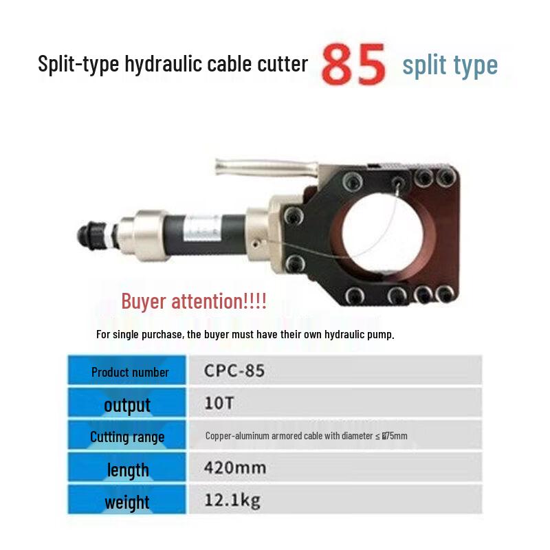 Yunduo Split Hydraulic Cable Cutter
