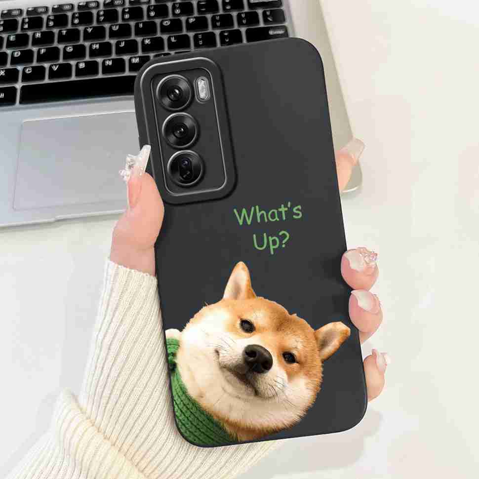 Silicone Case For Oppo Reno12 5G Colorful Small Cat Soft Cover For Oppo Reno 12 F 12F Reno12 FS 5G Protectors Cases Coque