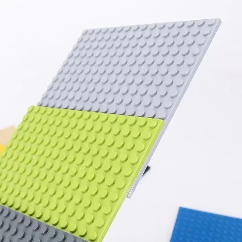 1Piece Double-Sided Base Plate 16X16 Dots Construction Blocks 91405 Build Parts Moc Blocks Baseplate Idea House Construction Board