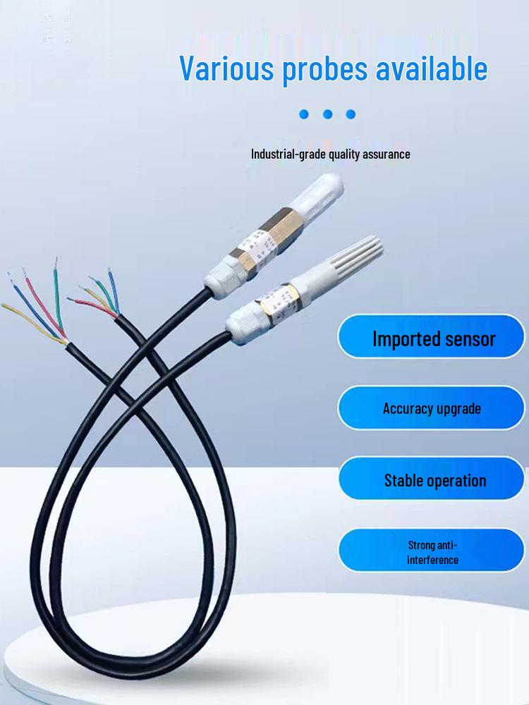 RS485 Modbus RTU Industrieller Temperatur- und Feuchtigkeitssensor, Wasserdichter und staubdichter Sender.