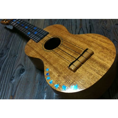 Jockomo Sea Turtle Position Marker Set, Customizable Inlay Stickers for Ukulele