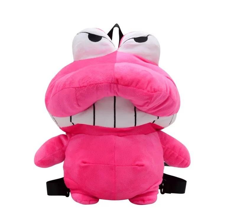Crayon Shinchan Buriburizaemon Waniyama San Cute Plush Backpack Doll Handbag
