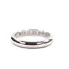 Excellent CHROME HEARTS Ring Wedding Band Silver K18WG Women Used