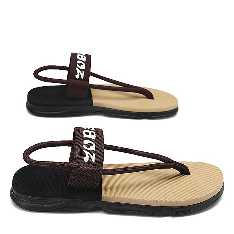 

Модные красные мужские сандалии, летние шлепанцы, новые сандалии на плоской подошве с открытым носком, мужские уличные нескользящие мужские шлепанцы Chanclas Hombre 39