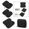 Compact USB Drive Storage Solution with Zipper Closure