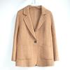 Autumn New Double-sided Wool Short Small Suit Coat Slim-fitting High-end Small Woolen Coat Women