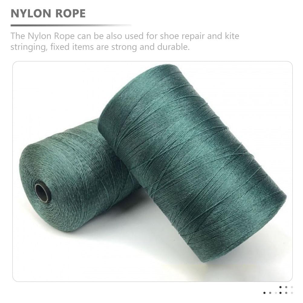 FRCOLOR Nylon Twine Fishing 1 Nylon Rope for Repairing Fishing Strong Braided Rope for Outdoor 120M Line, Roll, Multi-Purpose Nets, Fishing,