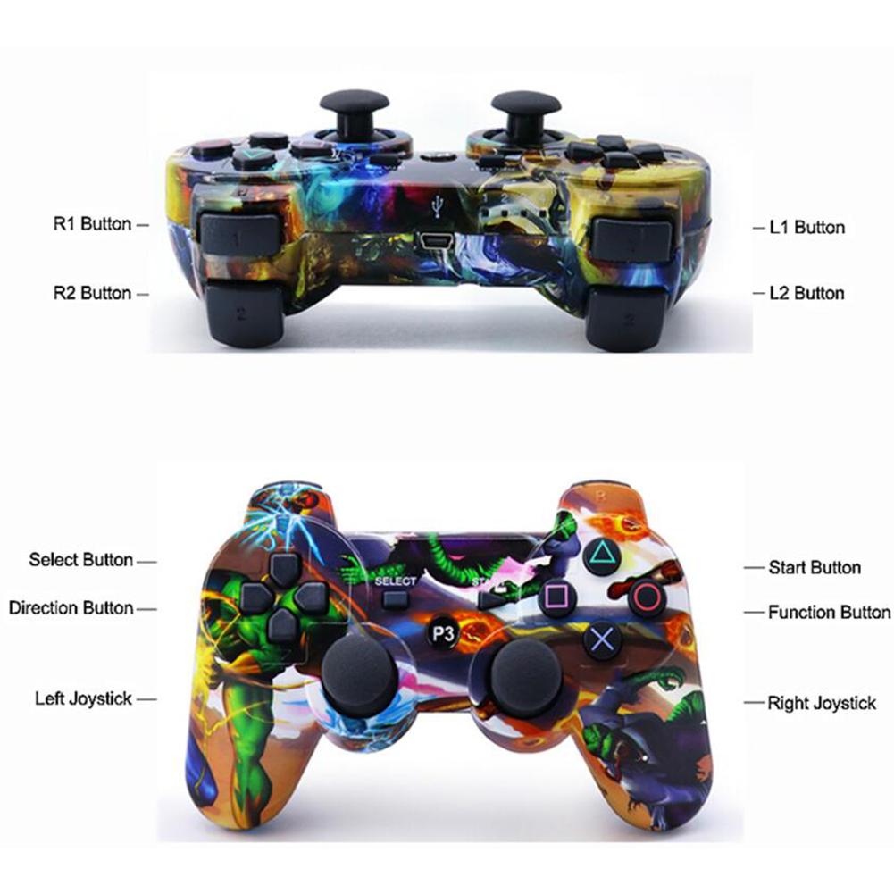 For PS3 Gamepad Bluetooth Controller Joystick Vibrator for 3 Wireless Gamepad