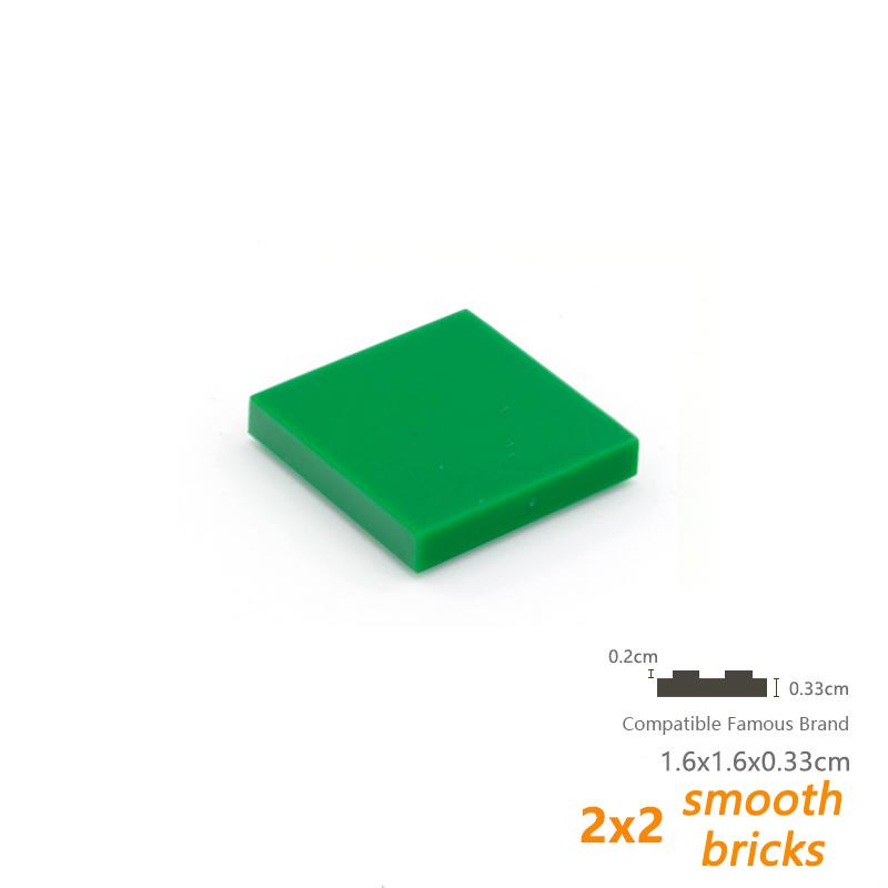 1000pcs DIY Building Blocks Figure Bricks Ceramic Tile 2x2 Educational Creative Size Compatible With 3068 Toys for Children