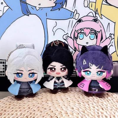 10cm Jett Anhänger Plüschpuppen Niedliche Mini Weiche VALORANT Schlüsselanhänger Tasche Puppen Clove Plüschtiere Plüschies Feiertag Geburtstagsgeschenk