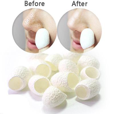5/10/15pcs Cocoons Ball Face Care Facial Cleanser Exfoliating Scrub Blackhead Remover