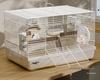 Deluxe Anti-Escape Hamster Cage with Spacious Wire Design.