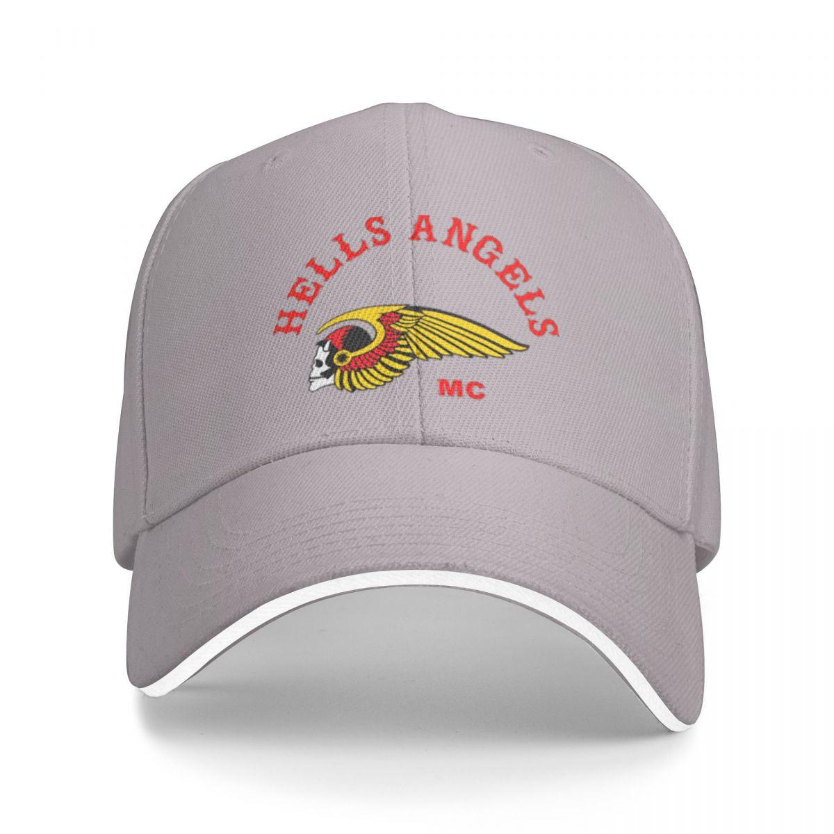 Moto Cap Hell Angel Motorcycle Club Baseball Caps Outfits Retro Snapback Hoed Unisex Stijl Dagelijks Golf One Size