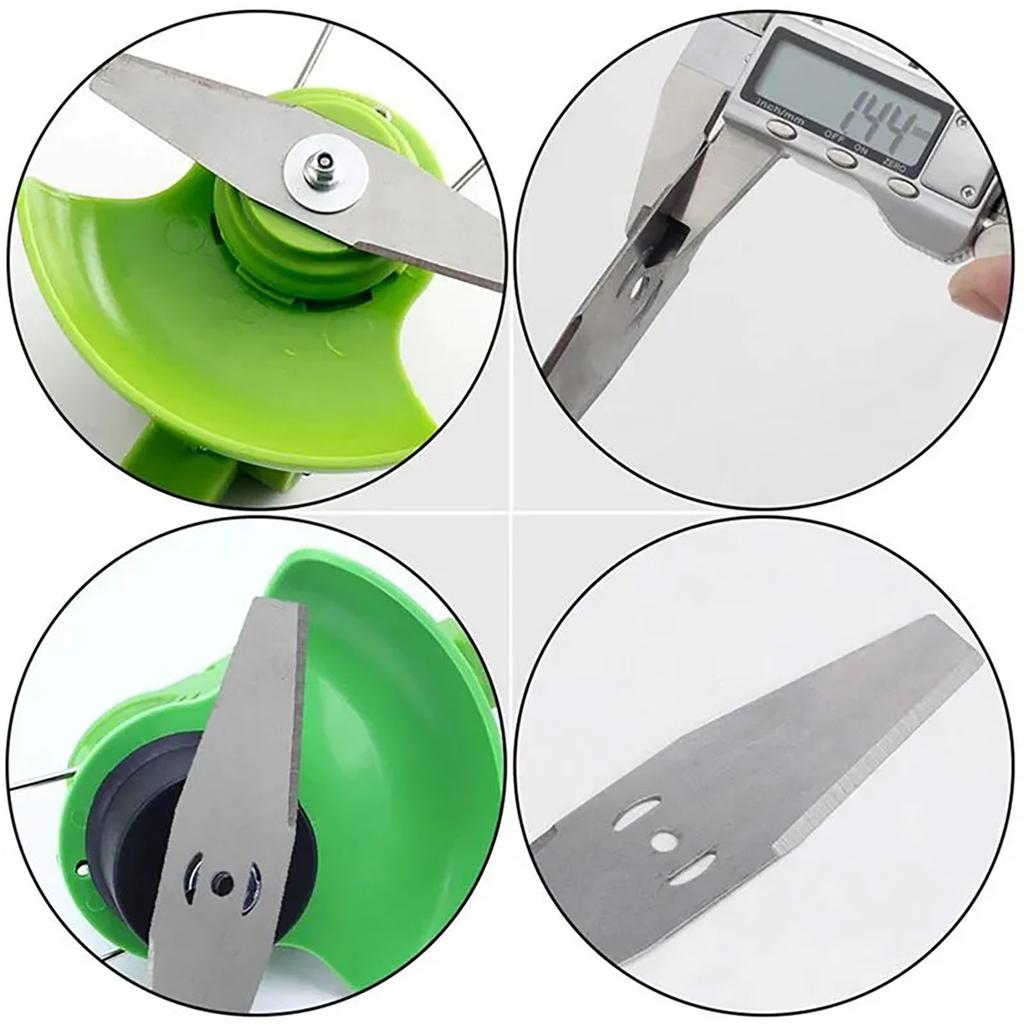 Special Accessories For Mowers, Grass Head, Aluminum Pole Grass Rope, Detachable Steel Wire Nylon Rope Grass Head