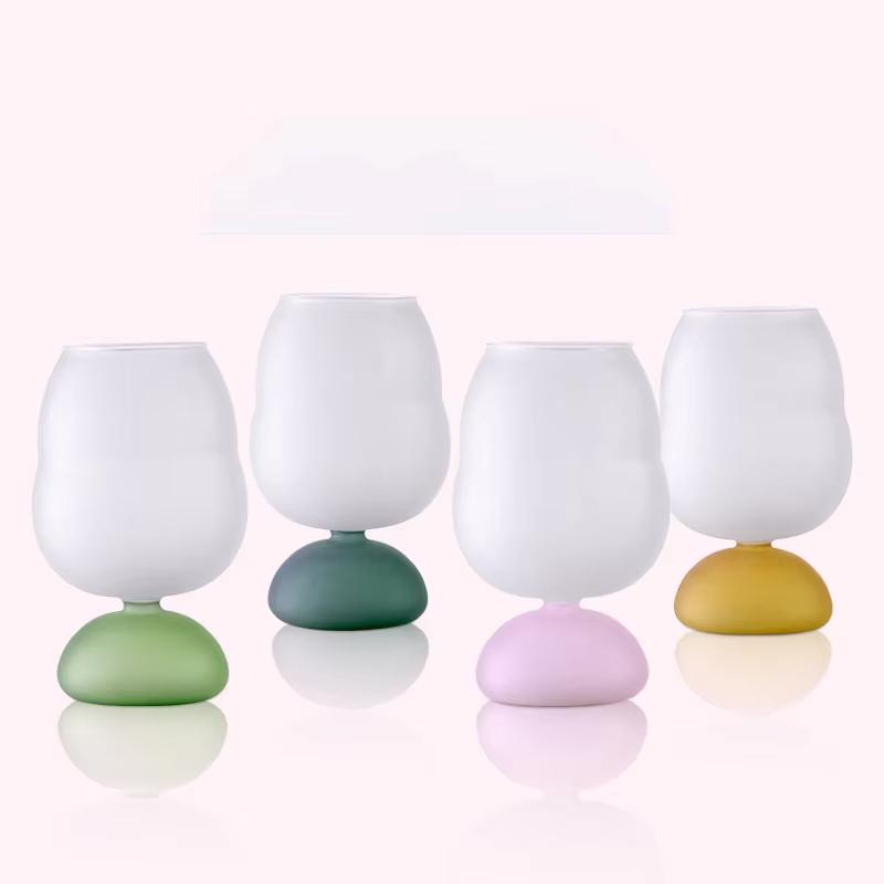 Multicolored Large Capacity Jelly Beer Mug for Summer Light Luxury Craft Whiskey Glass Vibrant & Durable