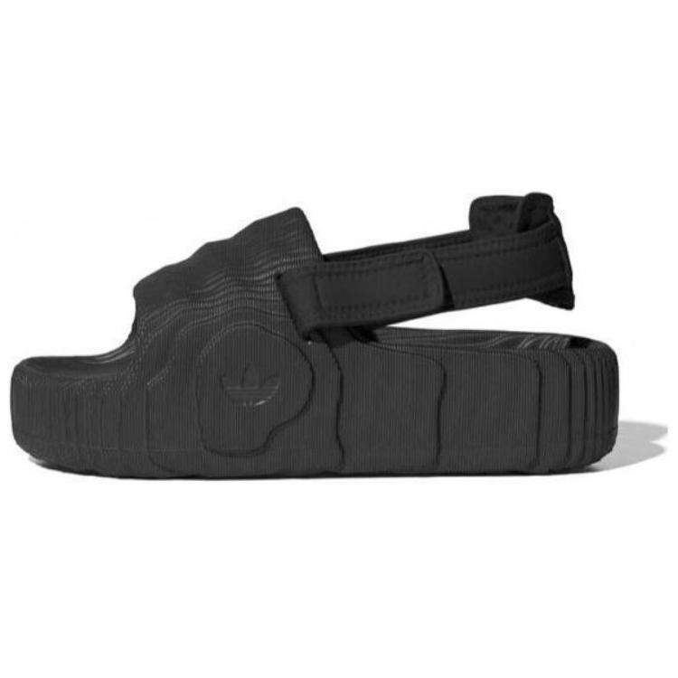 (WMNS) adidas Originals Adilette 22 XLG Asia Sizing Black Women s IE5649 EU 39