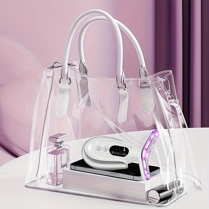 Wiederaufladbares LED-Gesichts- und Nackenmassagegerät in sieben Farben, Schönheits- und Hautpflegewerkzeug für Gesicht und Nacken