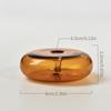 Colorful Circle Glass Incense Holders Household Chinese Incense Stick Incense Burners Yoga Ceremony Relieve Home Fragrance Gifts