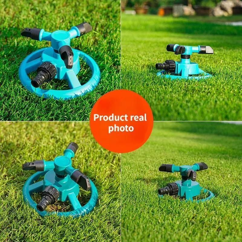 360° Rotating Garden Sprinkler Nozzle – Automatic Water Spray Lawn Irrigation System for Garden Watering & Landscaping Supplies
