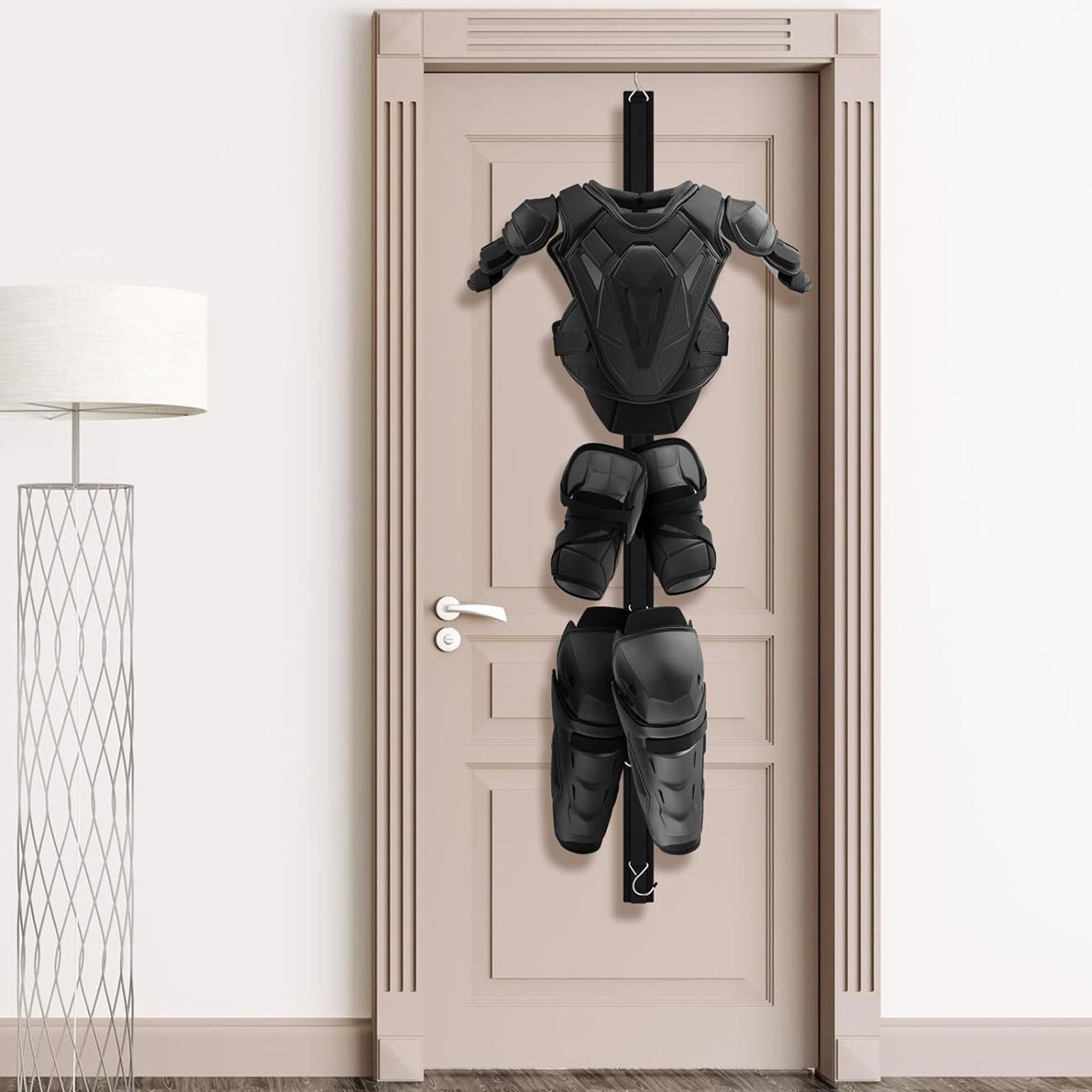 Сушилка для хоккейной экипировки Регулируемая Портативная Многоцелевая Подставка с 5 Крючками Хранение Хоккейной Экипировки Для Тренирующихся Игроков Спорт China Mainland