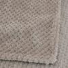 Double Layered Thickened Coral Fleece Blanket Spring Striped Seasonal Air Conditioning Thin Blankets Car Travel Nap Blanket
