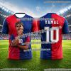 Camiseta de Fútbol Commemorativa Edición Fan Lamine Yamal Para Niños Secado Rápido Transpirable Camiseta de Fútbol Para Deportes Ropa de Exterior
