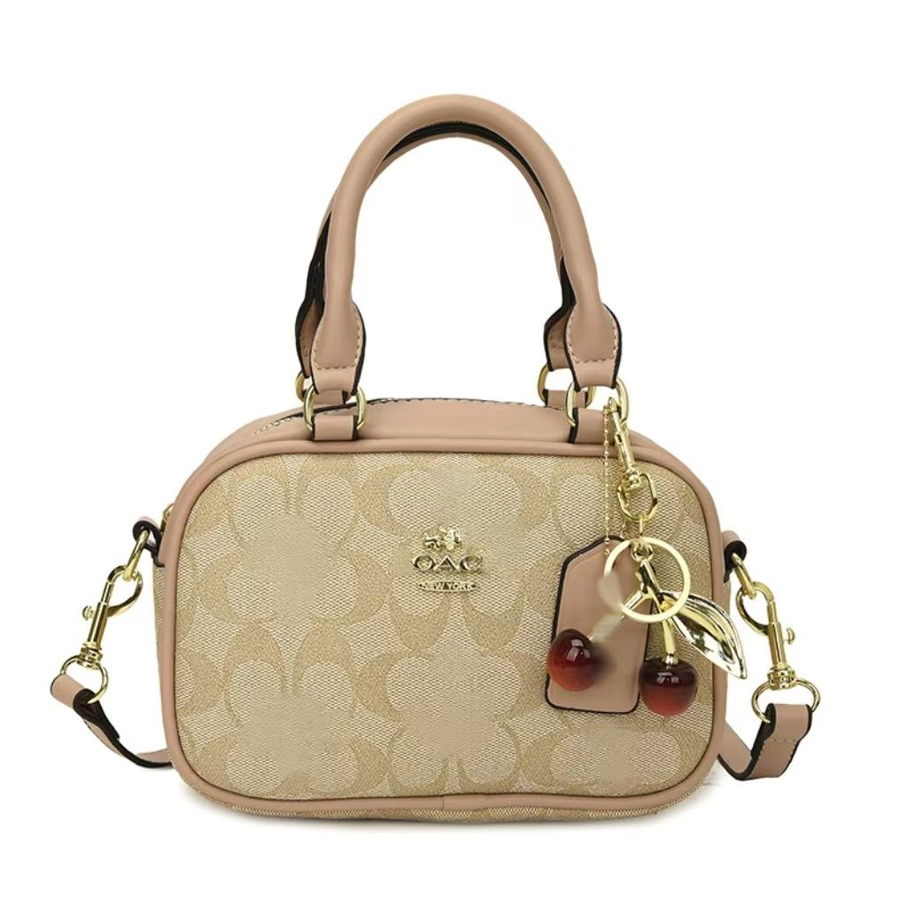 Модная женская мини-сумка кроссбоди: Высококачественная, стильная, принтованная наплечная сумка хаки