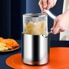 Multi Functional Stainless Steel Cooker Pot With Frying Basket Heat Resistant Lid Even Heating Design Works On Gas Induction