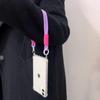 Crossbody Necklace Lanyard Transparent Phone Case for Iphone 15 14 13 11 12 Pro Max MiNi XR X XS 7 8 Plus SE 2020 Soft Cover