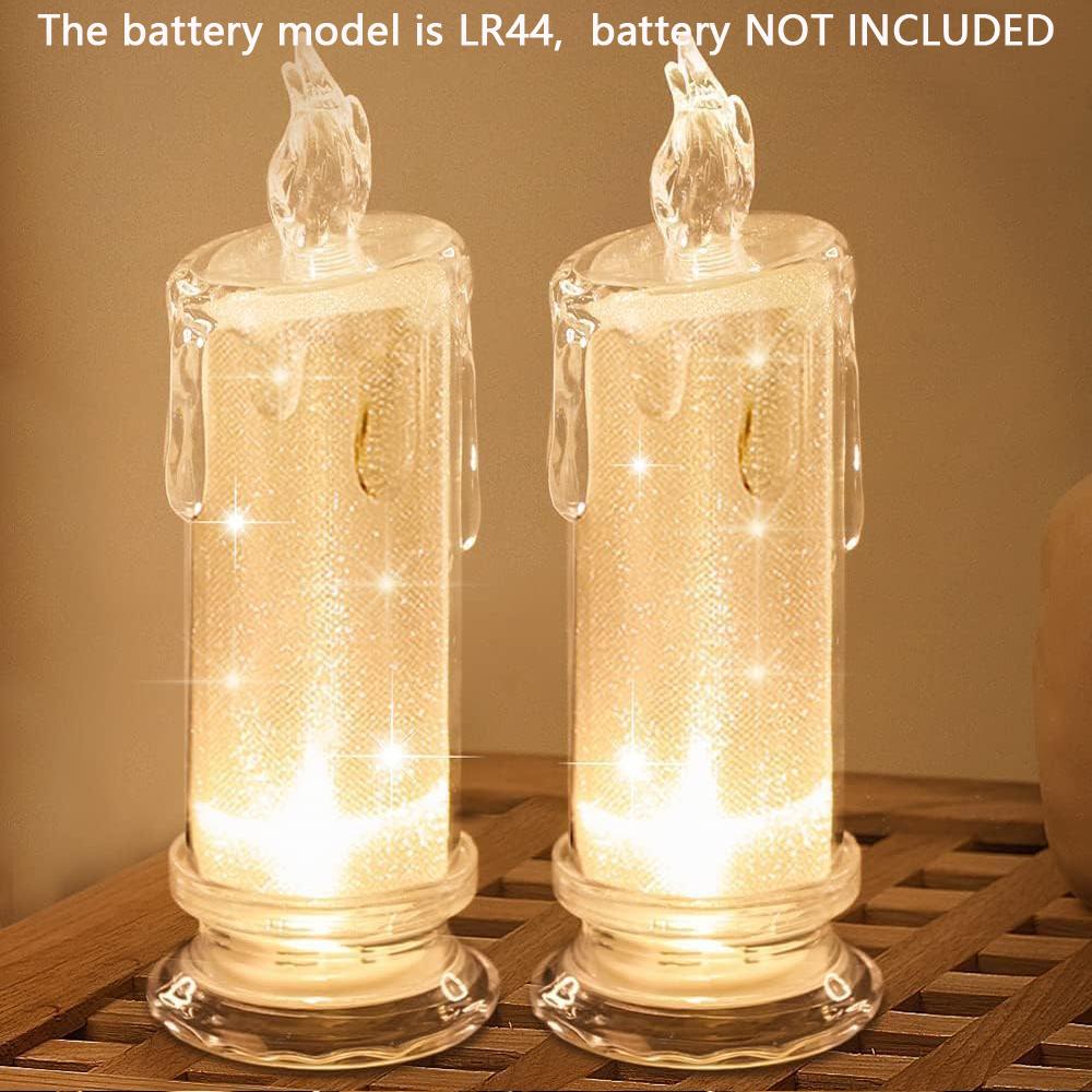 

White LED Candles Flameless Pillar Candles,Battery Operated Candles/Fake Candle Velas Artificiales Para Decoracion for Christmas