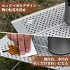 Mapleaf Outdoor Table, Ultra-Lightweight Aluminum Folding Solo Table, Compact, Heat-Resistant, X-Shaped Structure, Mini, Portable, Perfect for Camping