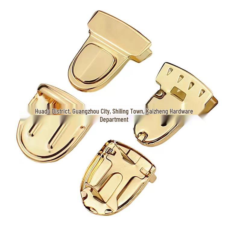 Spot Handbag Hardware: Creative DIY Jewelry Iron Sheet Lock Clasp for Gift Boxes and Apparel
