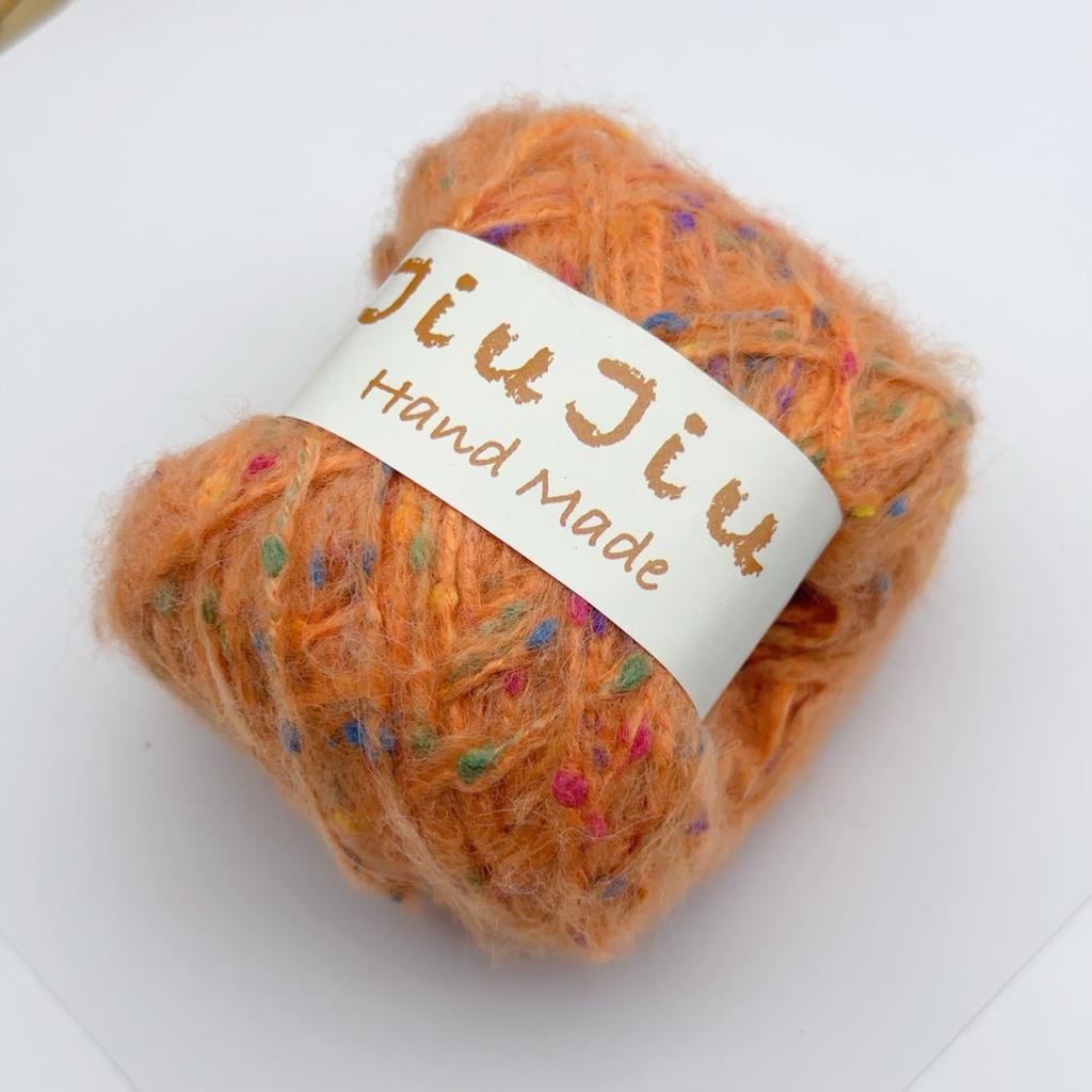 250g Yarn Handmade Wool Gypsy Ball Color Knitting Rough Mix Plush Yarn Ball Crochet Designer Sewing Sweater Accessories