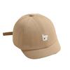 Casual Baby Baseball Hat Cartoon Bear Embroidery Sunshade Hat Fashion Duck Tongue Hat  Baby