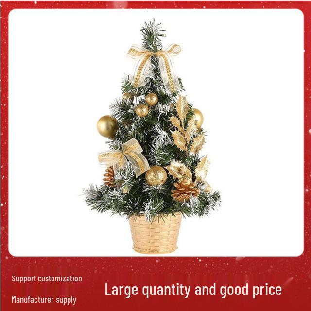 20CM Artificial Christmas Tree Ornaments - Family Gifts & Desktop Decorations