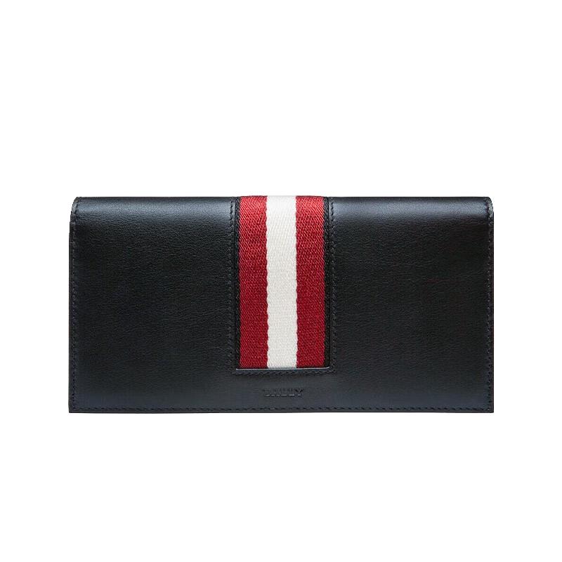 Bally Men s Leather Long Wallet 19*9.5cm