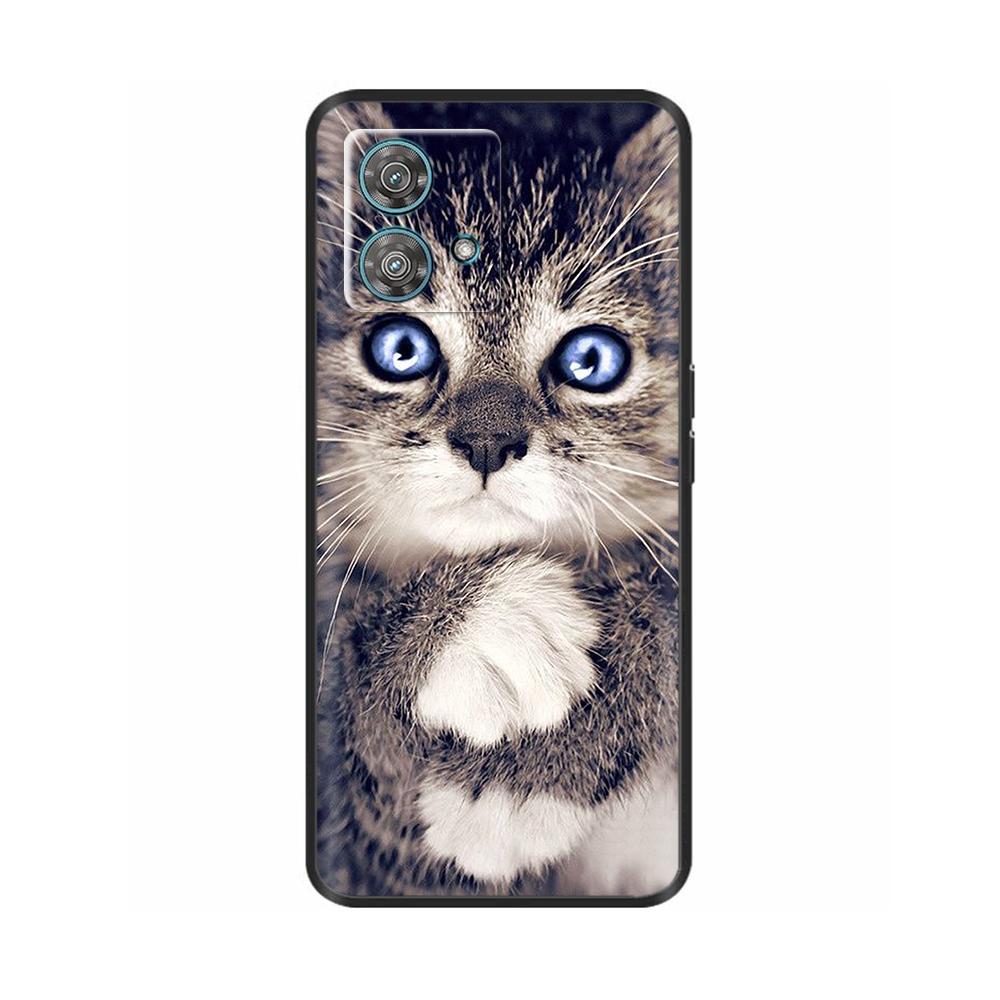 For Moto Edge 40 Neo Case Shockproof Shell Soft Silicone TPU Back Cover For Motorola Moto Edge40 Edge 40 Neo 5G Phone Cases Etui