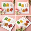 Soft Pottery Polymer Clay Cutter Pottery DIY French Earrings Flower Cutting Dies for Earring Jewelry Pendant Making