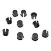 10Pcs Inner Tube Rubber Plug Adapter Bike Valves Stem Grommets for Bicycles Wheel Rims Conversion Easy to Install
