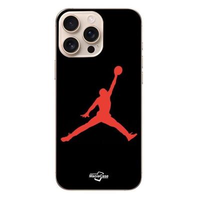 Case - Jordan - Iphone 16 Pro Max - Logo 23 - Red Color - Soft